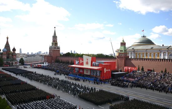 Military parade marking 80th anniversary of Victory in Great Patriotic War in Moscow