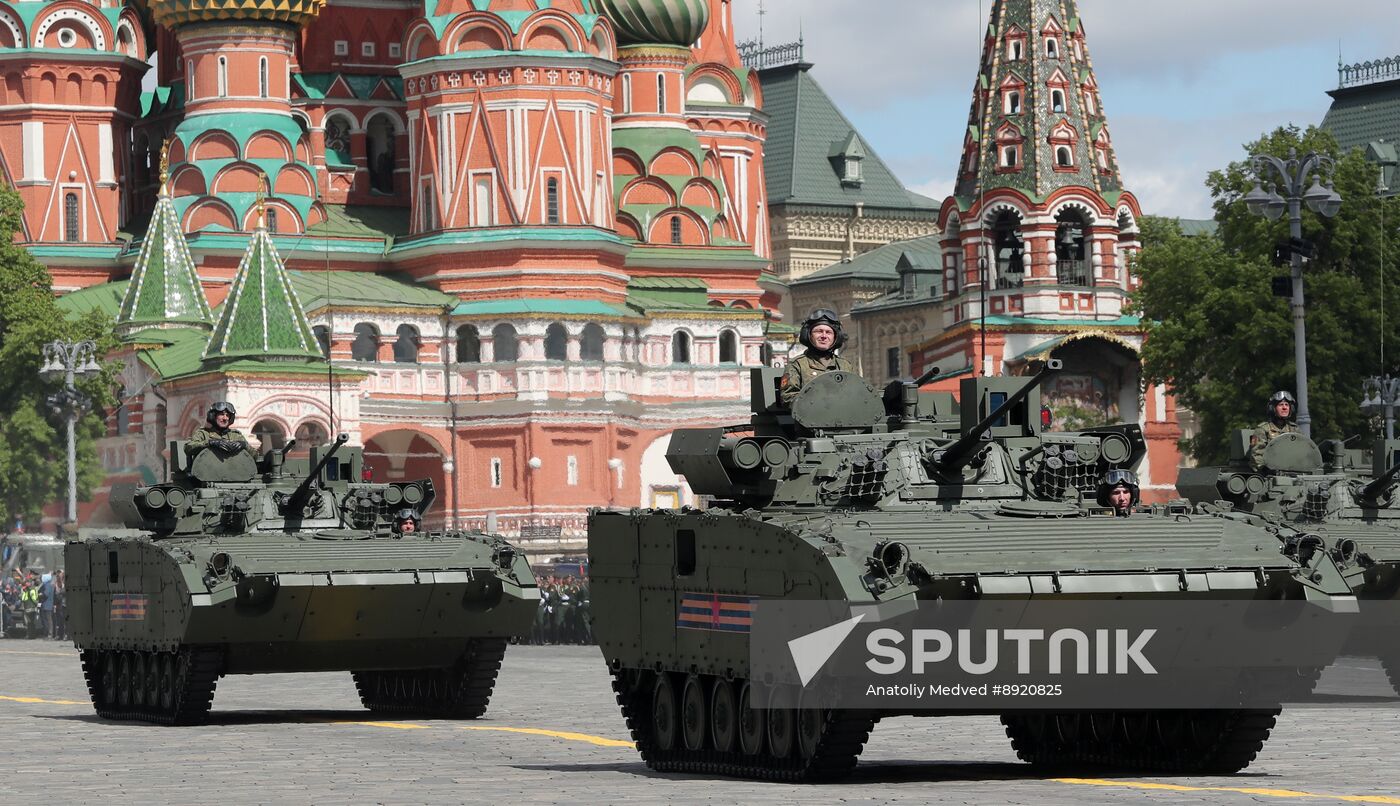 Military parade marking 80th anniversary of Victory in Great Patriotic War in Moscow