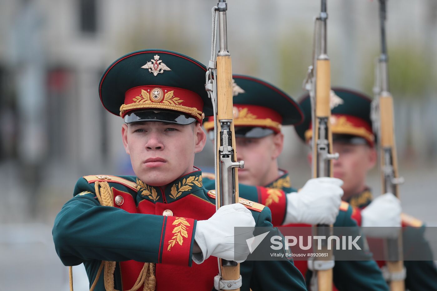 Military parade marking 80th anniversary of Victory in Great Patriotic War in Hero City Tula