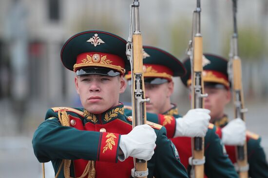Military parade marking 80th anniversary of Victory in Great Patriotic War in Hero City Tula