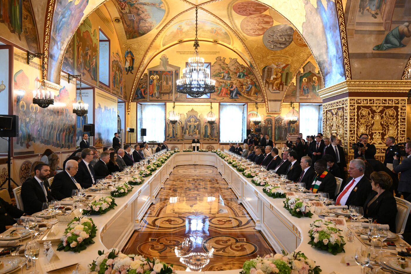 President of Russia's reception for foreign leaders invited to attend celebrations of 80th anniversary of Victory