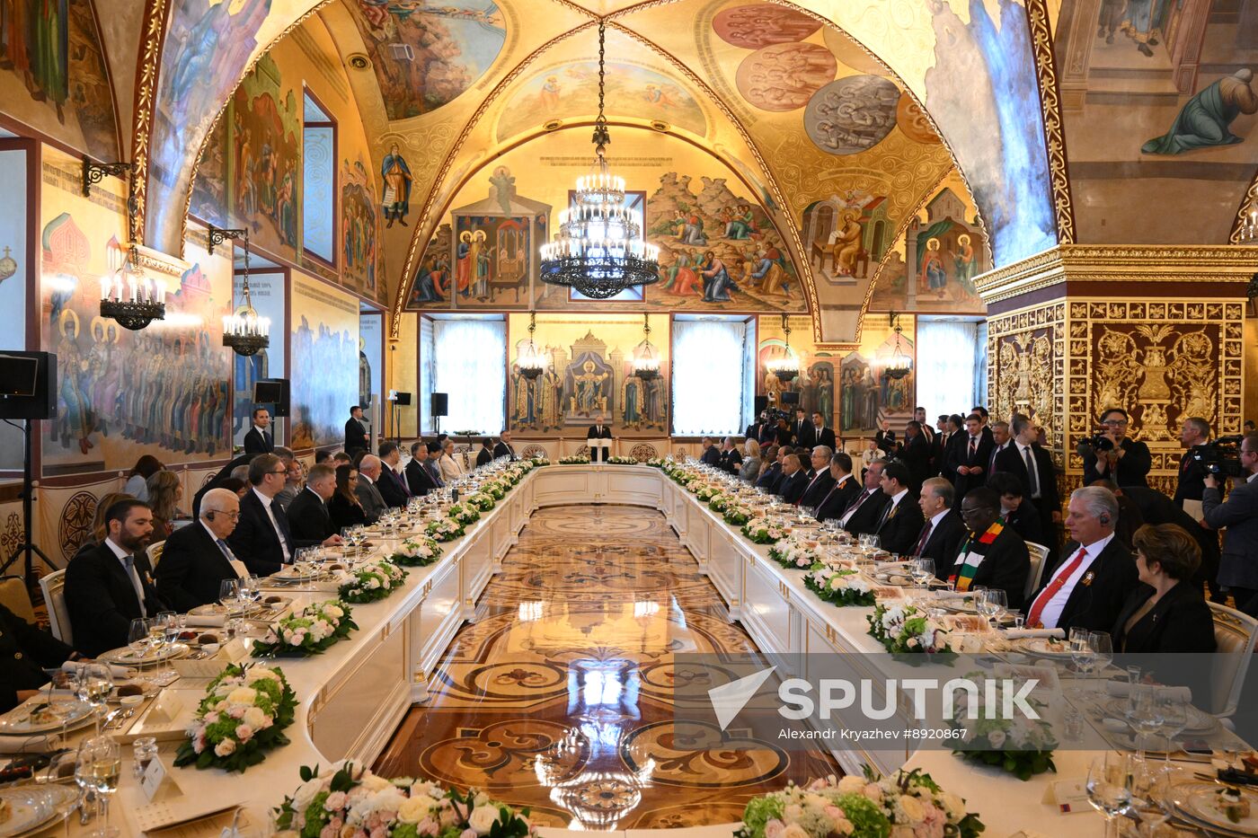 President of Russia's reception for foreign leaders invited to attend celebrations of 80th anniversary of Victory