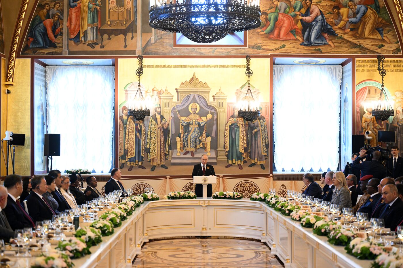 President of Russia's reception for foreign leaders invited to attend celebrations of 80th anniversary of Victory