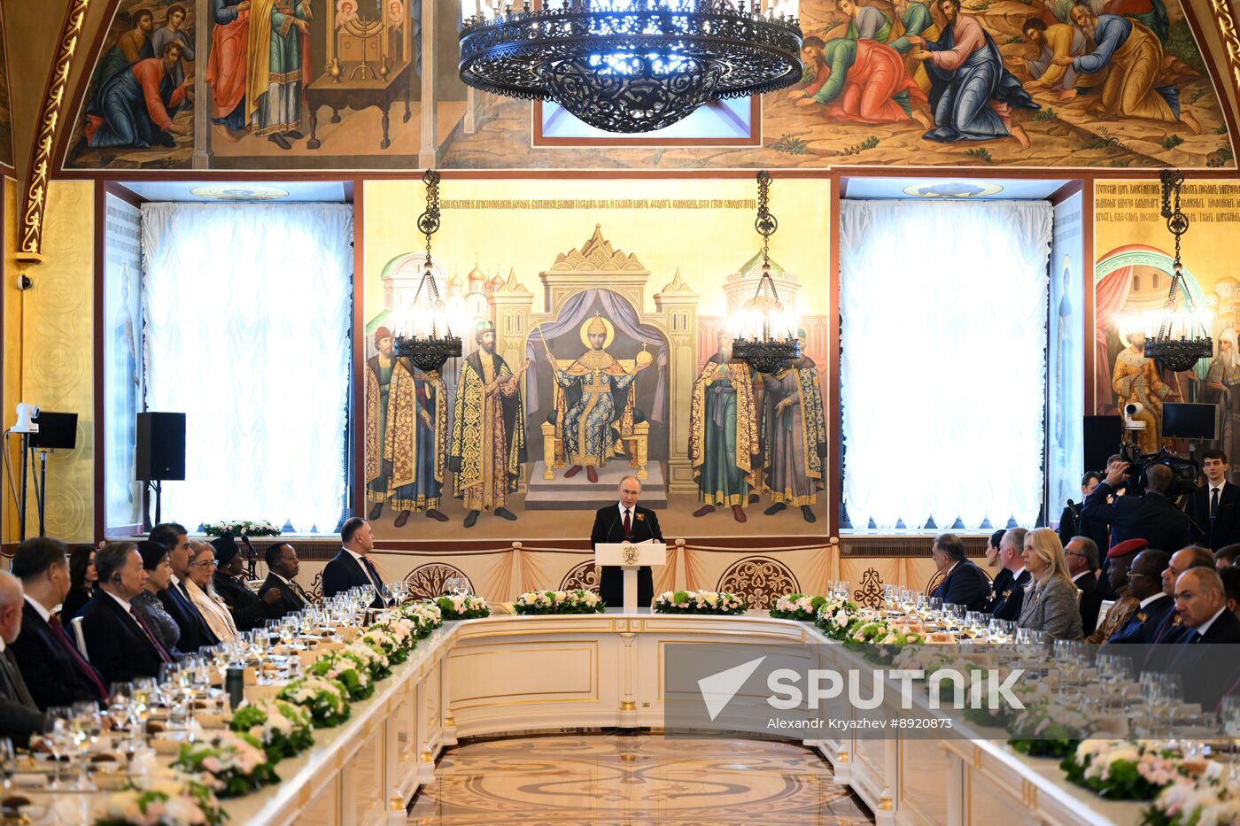 President of Russia's reception for foreign leaders invited to attend celebrations of 80th anniversary of Victory