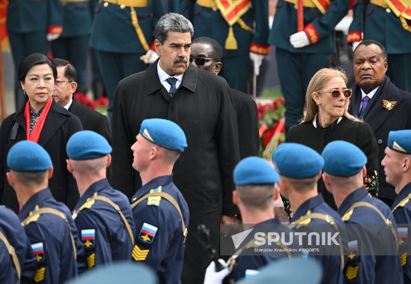 Wreath-laying ceremony at the Tomb of the Unknown Soldier