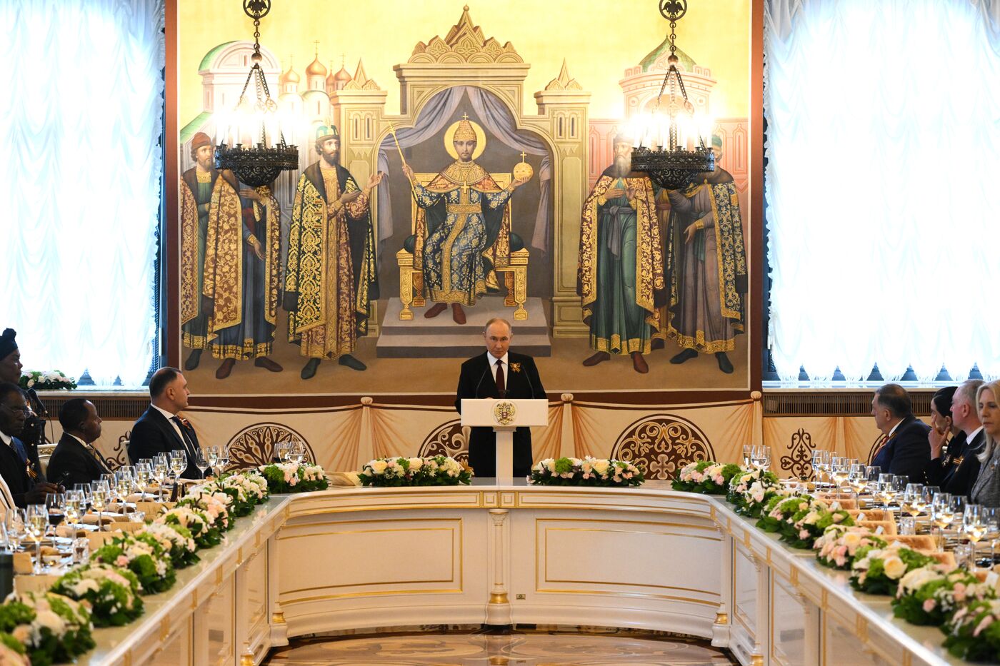 President of Russia's reception for foreign leaders invited to attend celebrations of 80th anniversary of Victory
