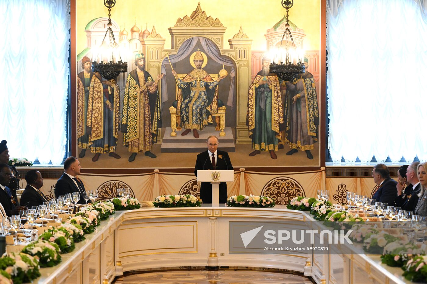 President of Russia's reception for foreign leaders invited to attend celebrations of 80th anniversary of Victory