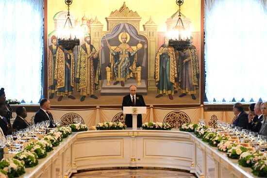 President of Russia's reception for foreign leaders invited to attend celebrations of 80th anniversary of Victory
