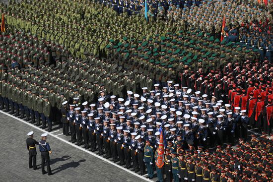 Military parade marking 80th anniversary of Victory in Great Patriotic War in Moscow