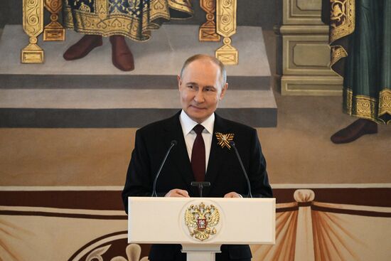 President of Russia's reception for foreign leaders invited to attend celebrations of 80th anniversary of Victory