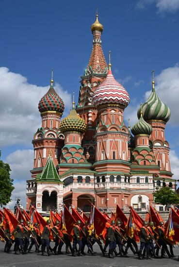 Military parade marking 80th anniversary of Victory in Great Patriotic War in Moscow