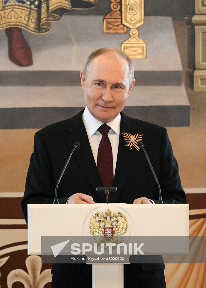 President of Russia's reception for foreign leaders invited to attend celebrations of 80th anniversary of Victory