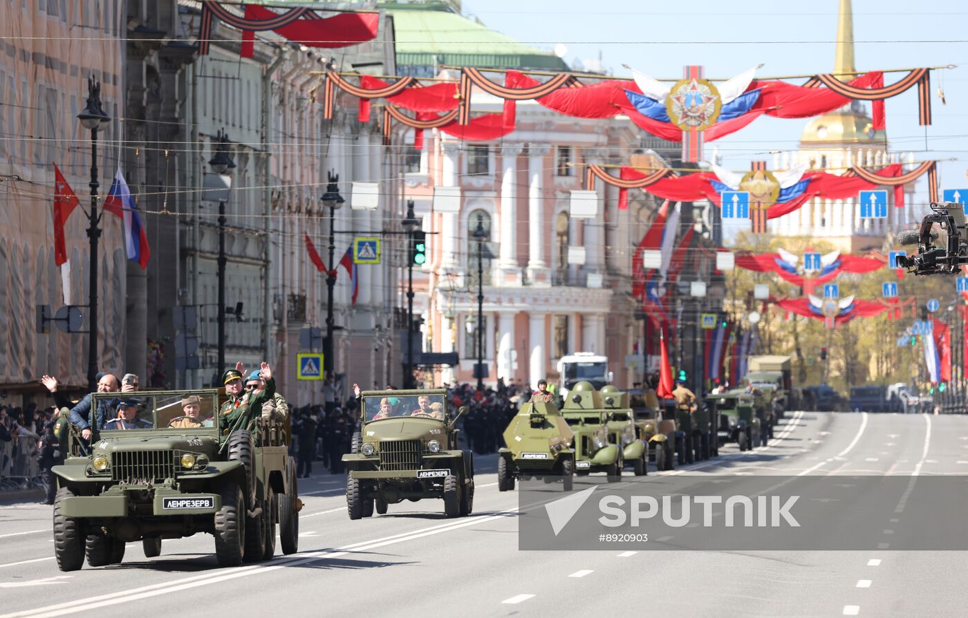 Russia Regions Victory Day Celebrations