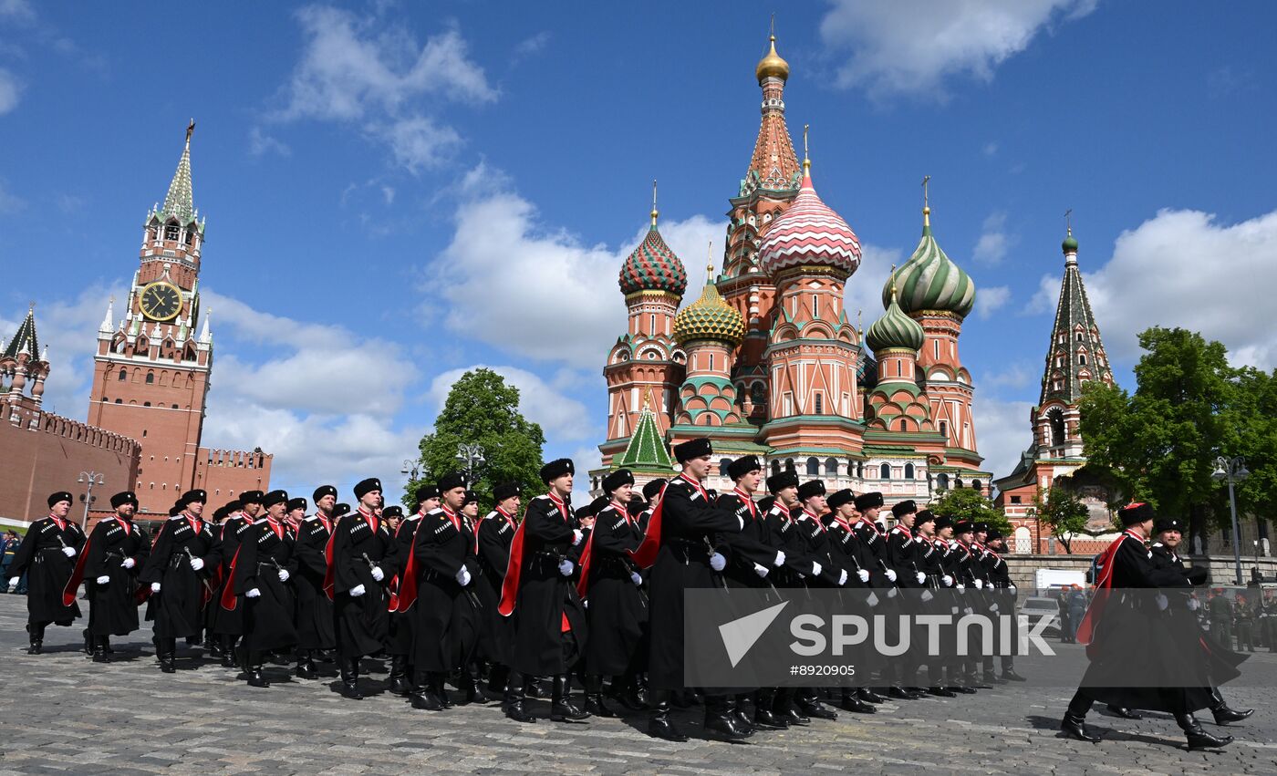 Military parade marking 80th anniversary of Victory in Great Patriotic War in Moscow
