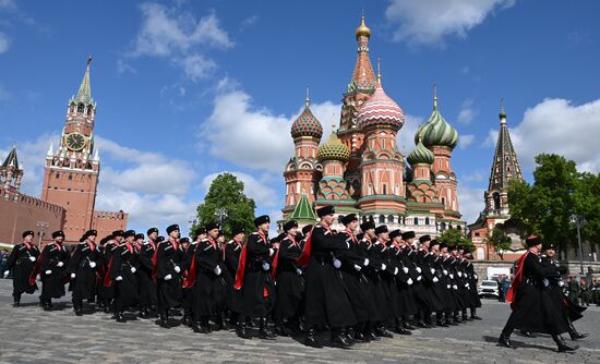 Military parade marking 80th anniversary of Victory in Great Patriotic War in Moscow
