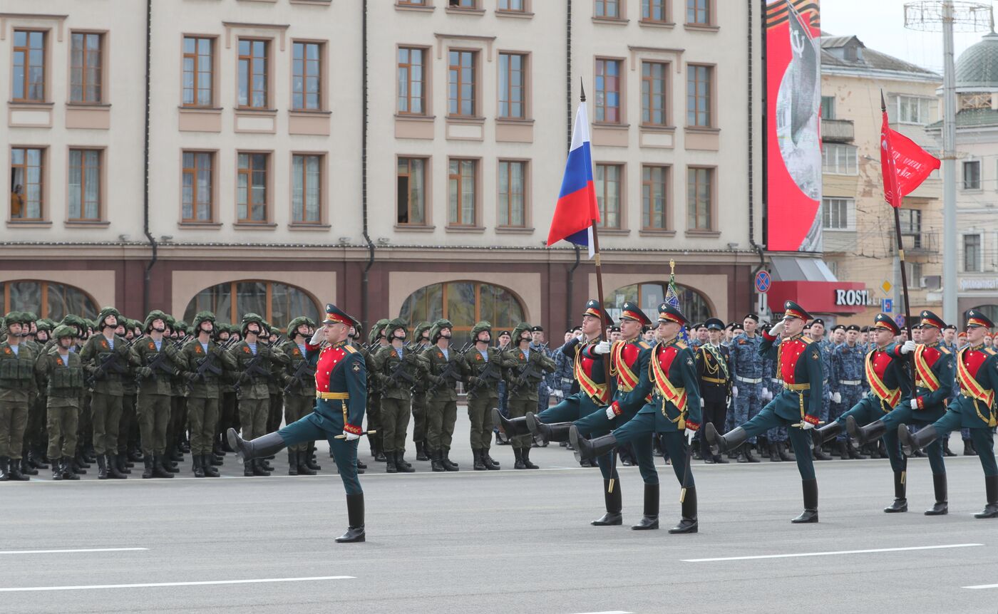 Military parade marking 80th anniversary of Victory in Great Patriotic War in Hero City Tula