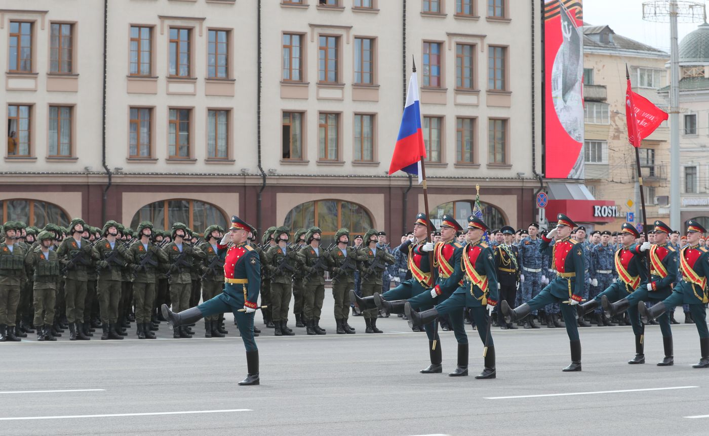 Military parade marking 80th anniversary of Victory in Great Patriotic War in Hero City Tula