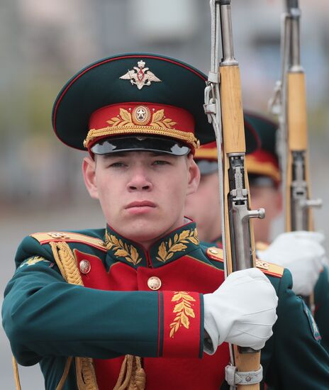 Military parade marking 80th anniversary of Victory in Great Patriotic War in Hero City Tula