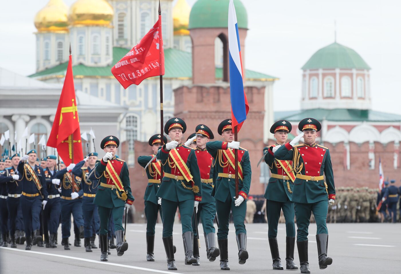 Military parade marking 80th anniversary of Victory in Great Patriotic War in Hero City Tula