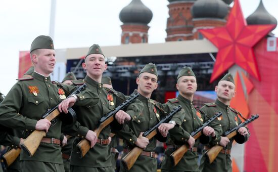 Military parade marking 80th anniversary of Victory in Great Patriotic War in Hero City Tula