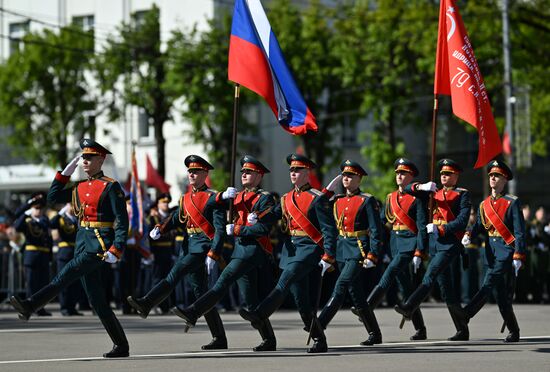 Military parade marking 80th anniversary of Victory in Great Patriotic War in Hero City Smolensk