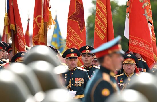 Military parade marking 80th anniversary of Victory in Great Patriotic War in Moscow