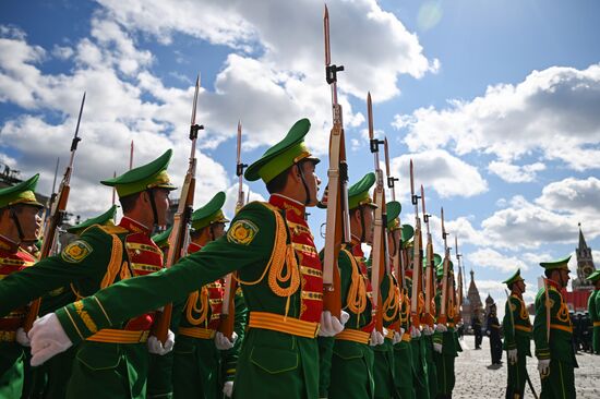 Military parade marking 80th anniversary of Victory in Great Patriotic War in Moscow