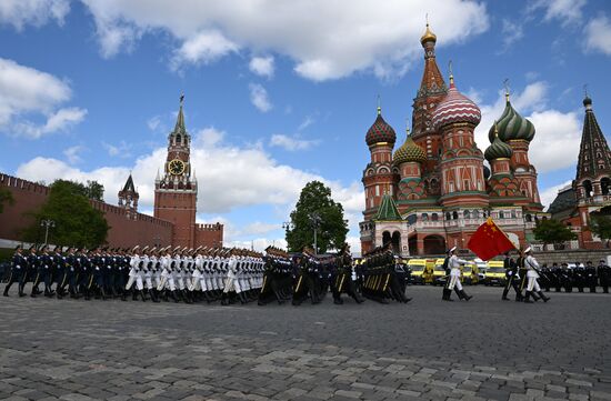 Military parade marking 80th anniversary of Victory in Great Patriotic War in Moscow