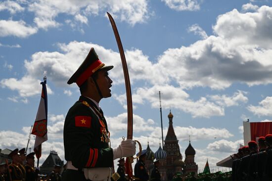 Military parade marking 80th anniversary of Victory in Great Patriotic War in Moscow