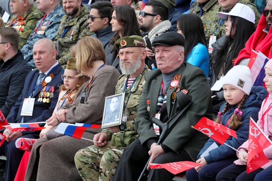Military parade marking 80th anniversary of Victory in Great Patriotic War in Hero City Tula