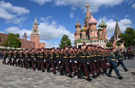 Military parade marking 80th anniversary of Victory in Great Patriotic War in Moscow