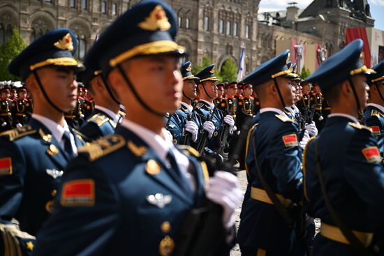 Military parade marking 80th anniversary of Victory in Great Patriotic War in Moscow