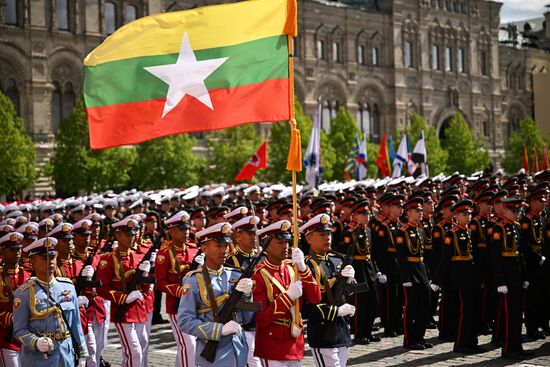 Military parade marking 80th anniversary of Victory in Great Patriotic War in Moscow