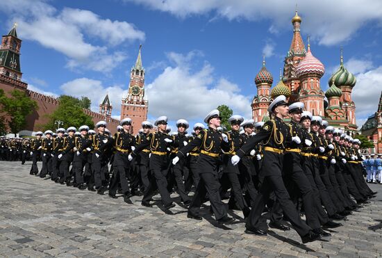 Military parade marking 80th anniversary of Victory in Great Patriotic War in Moscow