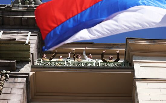 Russia Regions Victory Day Celebrations