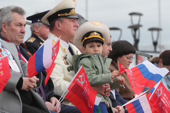 Military parade marking 80th anniversary of Victory in Great Patriotic War in Hero City Tula