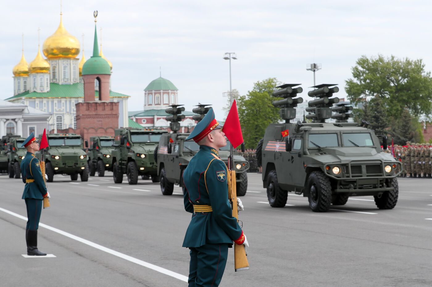 Military parade marking 80th anniversary of Victory in Great Patriotic War in Hero City Tula