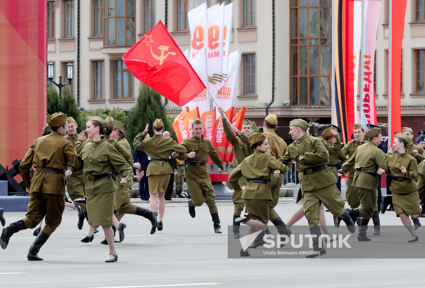 Military parade marking 80th anniversary of Victory in Great Patriotic War in Hero City Tula