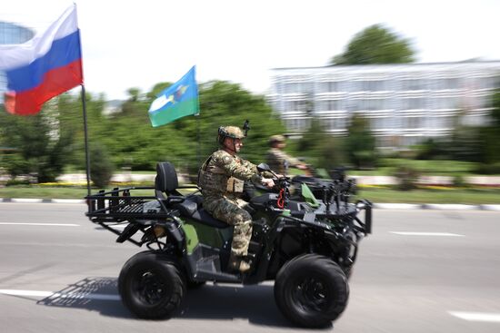 Military parade marking 80th anniversary of Victory in Great Patriotic War in Hero City Novorossiysk