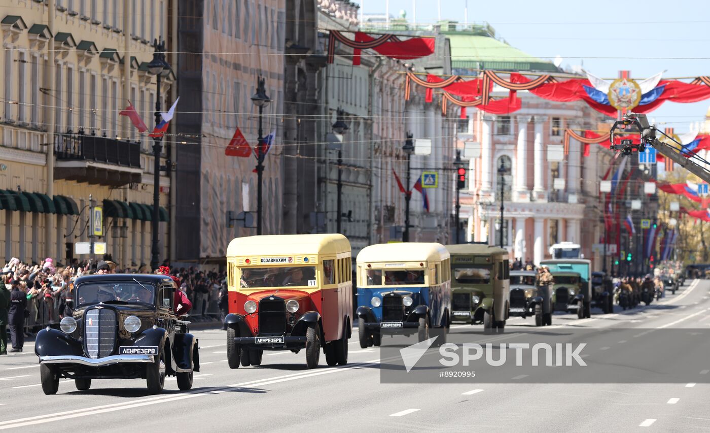 Russia Regions Victory Day Celebrations