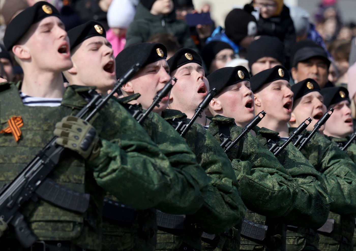 Military parade marking 80th anniversary of Victory in Great Patriotic War in Hero City Murmansk