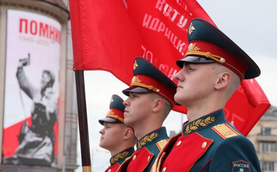 Military parade marking 80th anniversary of Victory in Great Patriotic War in Hero City Tula
