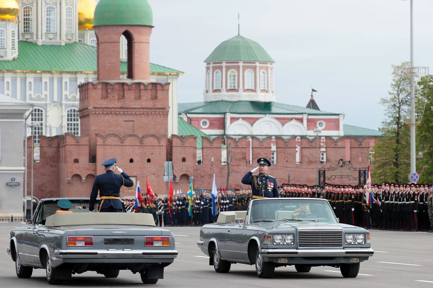 Military parade marking 80th anniversary of Victory in Great Patriotic War in Hero City Tula