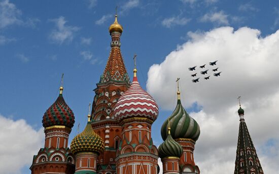 Military parade marking 80th anniversary of Victory in Great Patriotic War in Moscow
