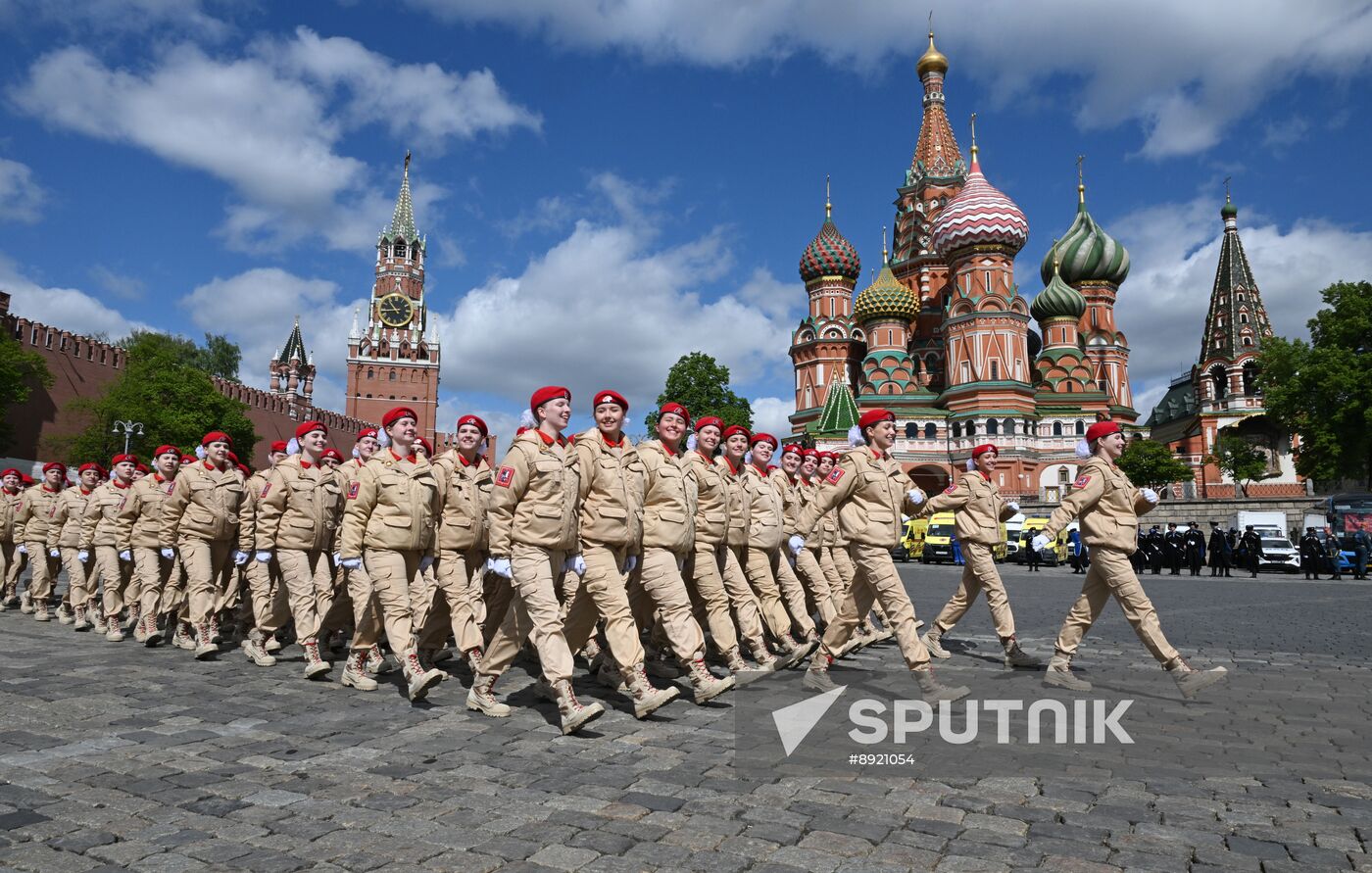 Military parade marking 80th anniversary of Victory in Great Patriotic War in Moscow