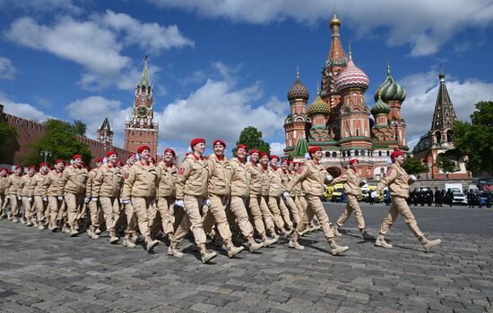 Military parade marking 80th anniversary of Victory in Great Patriotic War in Moscow