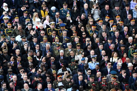 Military parade marking 80th anniversary of Victory in Great Patriotic War in Moscow