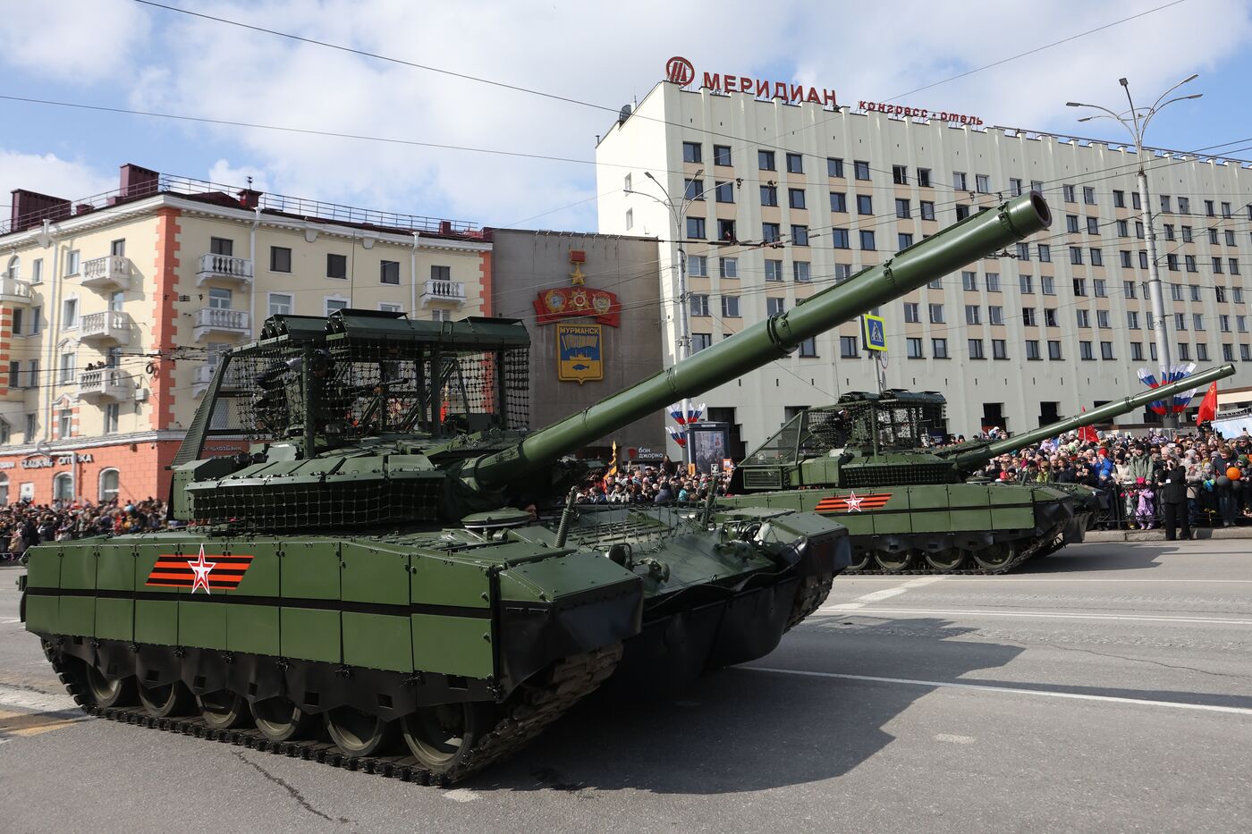 Military parade marking 80th anniversary of Victory in Great Patriotic War in Hero City Murmansk