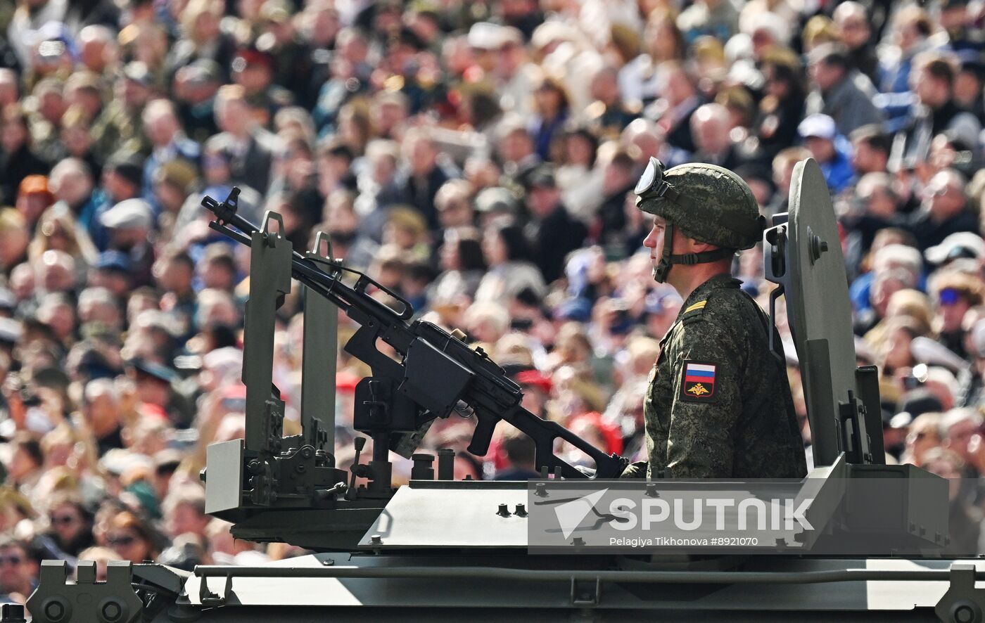 Military parade marking 80th anniversary of Victory in Great Patriotic War in Moscow