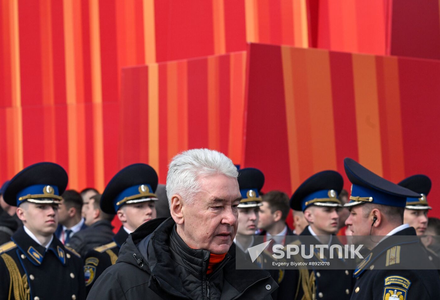 Public figures at military parade marking 80th anniversary of Victory
